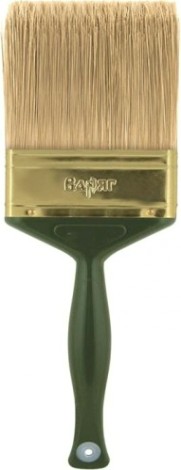 Кисть плоская ВАРЯГ 31235 натур. щетина 100мм [тов-149070]