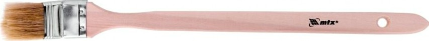 Кисть радиаторная MATRIX 1,5" натуральная щетина, деревянная ручка// [83843]