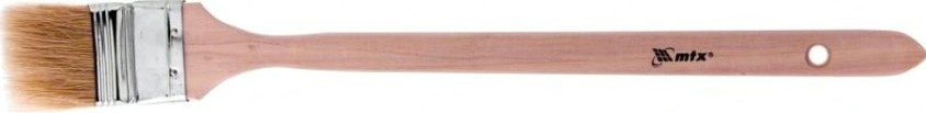 Кисть радиаторная MATRIX 2" натуральная щетина, деревянная ручка// [83846]