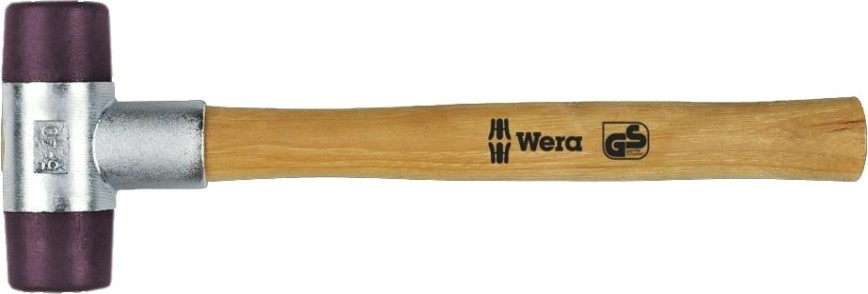 Киянка со сменными бойками из полиуретана WERA 102 # 2 27 мм WE-000510 [WE-000510]