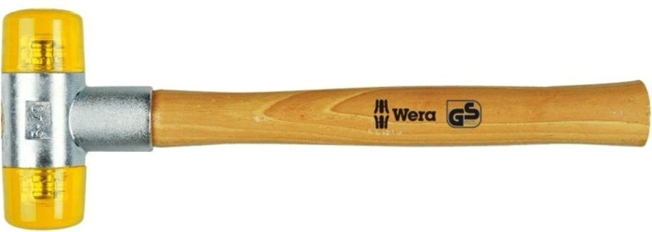 Киянка со сменными пластиковыми бойками WERA Cellidor 100 # 3 32 мм WE-000015 [WE-000015]