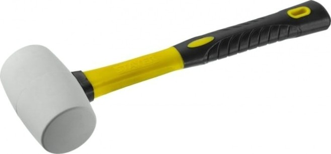 Киянка STAYER MASTER 450г белая резиновая с фиберглассовой рукояткой [20533-450]