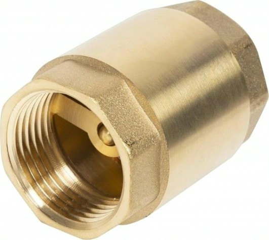 Клапан обратный ДЖИЛЕКС 1' магистральный, латунный [9009]
