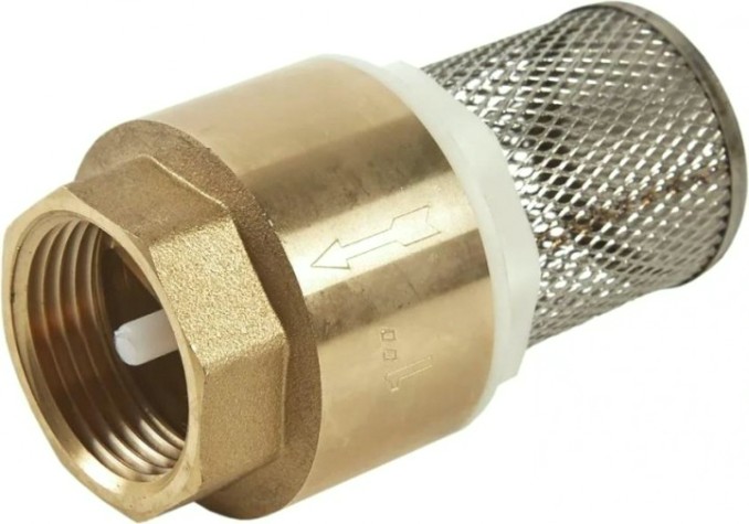 Клапан обратный GROSSIS 1/2"(л) с сеткой 0470060 Клапан обратный GROSSIS 1/2"(л) с сеткой 0470060