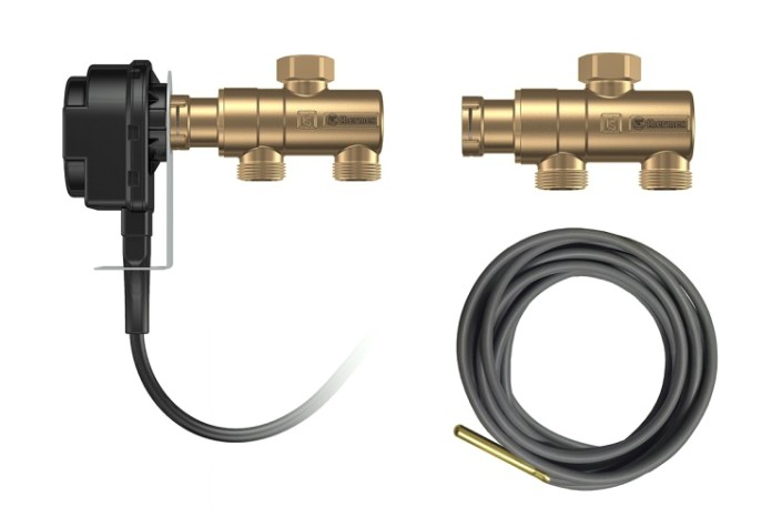 Клапан THERMEX dLine U трехходовой с электроприводом (комплект) [ЭдЭБ02787]