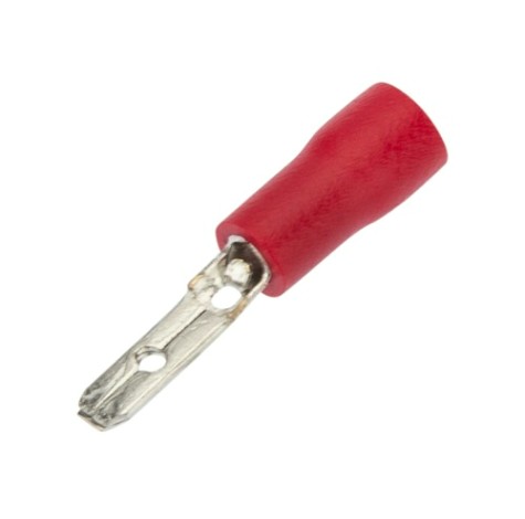 Клемма плоская REXANT 08-0311 (уп 100 шт) изолированная РПи-п 1.5-(2.8)/РпИп 1,25-3-0,8 [08-0311]