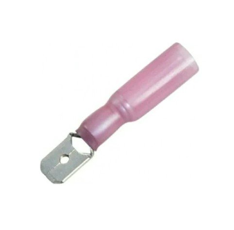 Клемма плоская REXANT 08-0314 (уп 100 шт) изолированная РПи-п-т 1.5-(6.3)/РпИп-т 1,25-7-0,8 [08-0314]