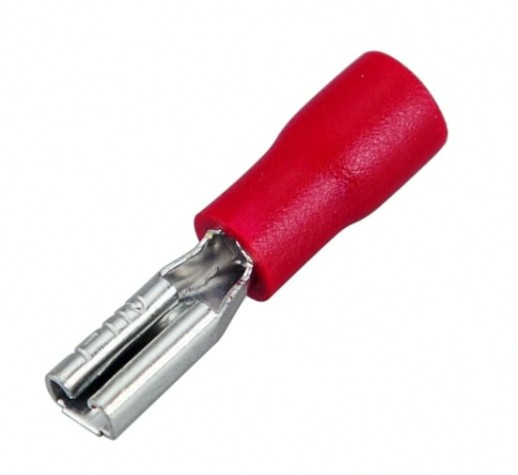 Клемма плоская REXANT 08-0411 (уп 100 шт) изолированная РПи-м 1.5-(2.8)/РпИм 1,25-250 [08-0411]