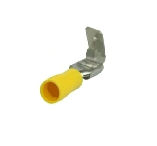 Клемма плоская REXANT 08-0452 (уп 100 шт) изолированная РПи-О 6.0-(6.3)/РпИо 6.0-7.5 [08-0452]