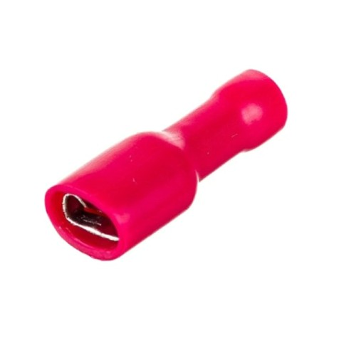 Клемма плоская REXANT 08-0611 (уп 100 шт) изолированная РППи-м 1.5-(4.8)/РпИмп 1,25-5-0,8 [08-0611]