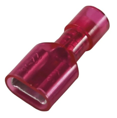 Клемма плоская REXANT 08-0613 (уп 100 шт) изолированная в нейлоне РПи-м(н) 1.5-(6.3) [08-0613]