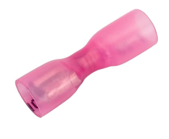 Клемма плоская REXANT 08-0614 (уп 100 шт) изолированная РПи-м-т 1.5-(6.3)/РпИм-т 1,25-7-0,8 [08-0614]