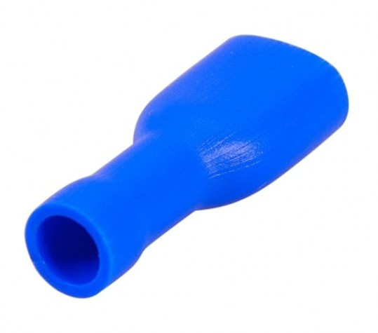 Клемма плоская REXANT 08-0632 (уп 100 шт) изолированная РППи-м 2.5-(6.3)/РпИмп 2-250 [08-0632]