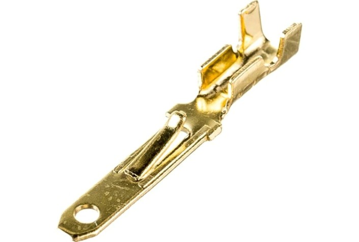 Клемма плоская REXANT 08-0909 (уп 100 шт) штекер 2.8 мм 0.75-1.5 мм² (РП-п 1.5-(2.8)) [08-0909]