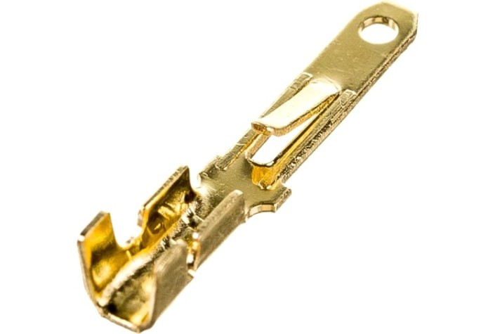 Клемма плоская REXANT 08-0909 (уп 100 шт) штекер 2.8 мм 0.75-1.5 мм² (РП-п 1.5-(2.8)) [08-0909]