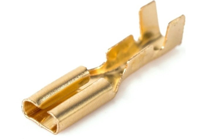 Клемма плоская REXANT 08-0919 (уп 100 шт) гнездо 3.6 мм 0.75-1.5 мм² (РП-м 1.5-(2.8)) [08-0919]