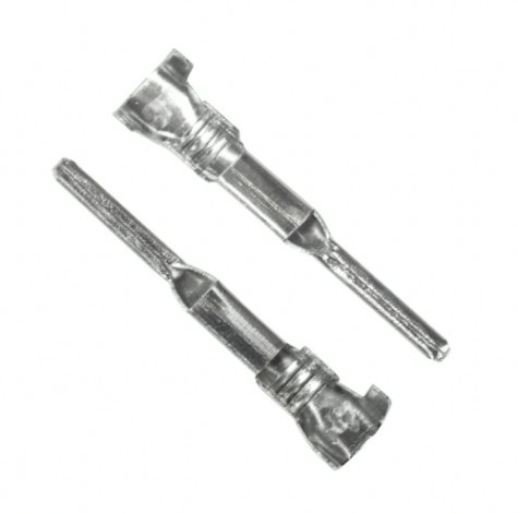 Клемма плоская REXANT 08-0955 (уп 100 шт) штекер 1.5 мм 0.5-1 мм² (РП-п 1.0-(1.5)) [08-0955]