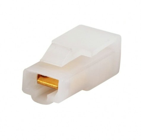 Клемма плоская REXANT 08-0981 (уп. 50 штук) гнездо 6.3 мм 1-1.5 мм² (РП-м 1.5-(6.3)) + колодка [08-0981]