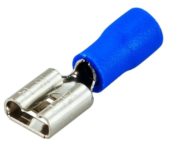 Клемма REXANT 06-0390-A плоская изолированная РПи-м 2.5-(6.3)/РпИм 2-250 г