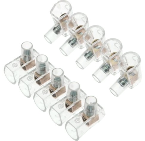 Клемма REXANT 07-5702 (уп. 20 штук)(5х1) концевой зажим винтовой изолированный КЗВИ 4 мм² ([07-5702]