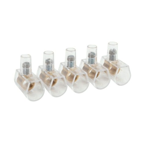 Клемма REXANT 07-5703 (уп. 10 штук)(5х1) концевой зажим винтовой изолированный КЗВИ 6 мм² ([07-5703]