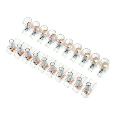 Клемма REXANT 07-5710 (уп.10 штук)(10х1) концевой зажим винтовой изолированный КЗВИ 10 мм² [07-5710]