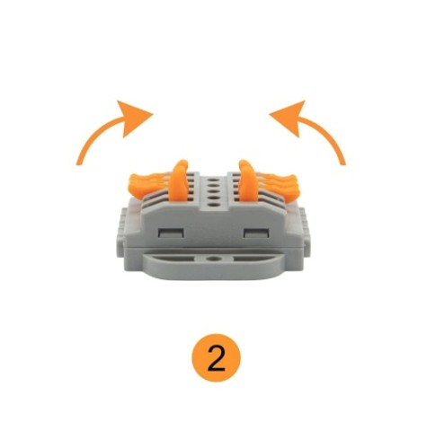 Клемма REXANT СМК 222-425P проходная 5 полюсов, с монтажной площадкой (0,08-4 [07-6265]