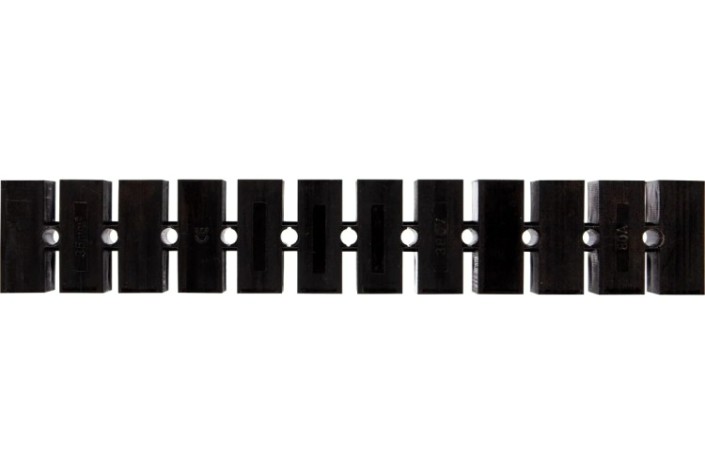 Клеммная колодка REXANT 07-5035-2 (уп. 10 штук) винтовая КВ-35 (10-35 мм²), ток 80А, черная (ЗВИ) [07-5035-2]