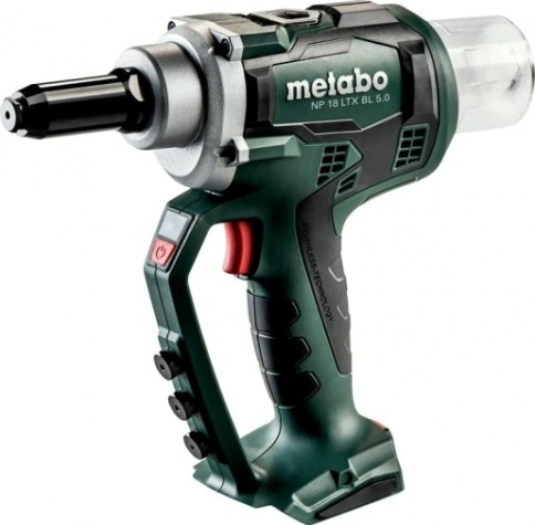 Клепальник аккумуляторный METABO NP 18 LTX BL 5.0  бесщеточный, без АКБ и ЗУ [619002890]