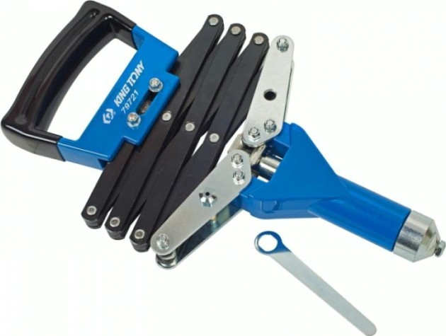 Клепальник KING TONY 79721 3,2-6,4 мм, "гармошка" Клепальник KING TONY 79721 3,2-6,4 мм, "гармошка"