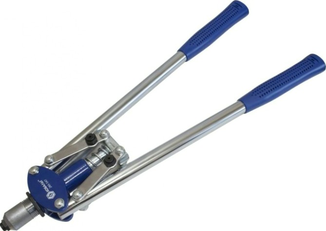Клепальник Кобальт 243-547 430 мм, двуручный, 2,4-3,2-4,0-4,8-6,4 мм.