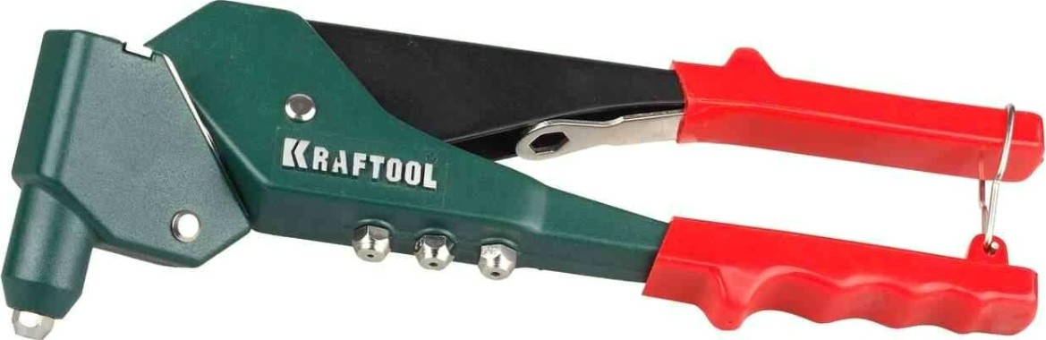 Клепальник KRAFTOOL "RX-7" поворотный 360°, 31176, для заклепок 2.4-4.8 мм-ал [31176_z01]