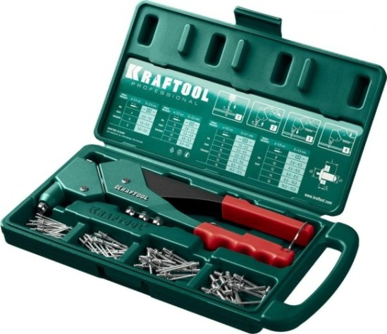 Клепальник KRAFTOOL RX-7 поворотный360° в кейсе [31176-H6_z01]