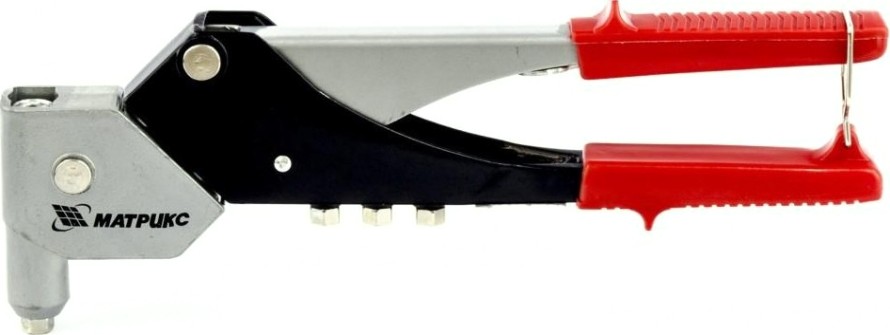 Клепальник MATRIX 263 мм, поворотный 0-360 градусов, 2,4-3,2-4,0-4,8 [40533]