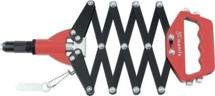 Клепальник MATRIX 800 мм, "гармошка", усиленный, 3,2-4,0-4,8-6,0-6,4 [405505]