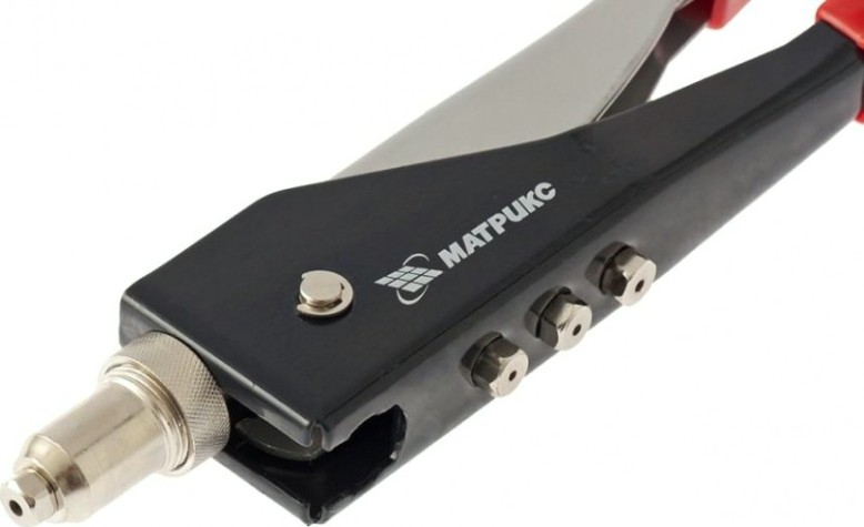 Клепальник ПАКС 250 мм, переставной 0-90 градусов, 2,4-3,2-4,0-4,8 [40527]