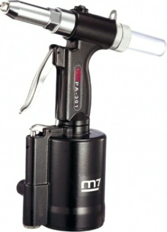 Клепальник пневматический MIGHTY SEVEN PA-301 для диаметром 2,4 до 4,8 мм