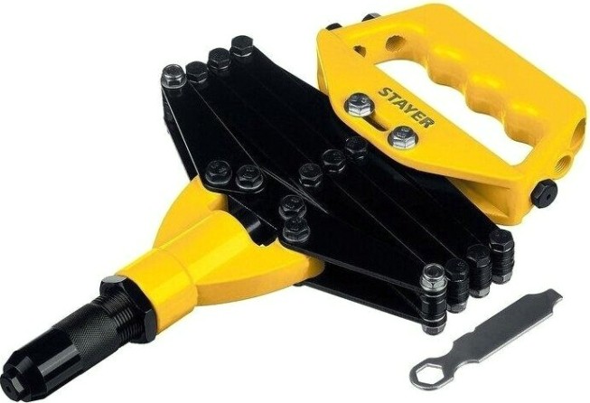 Клепальник STAYER RX-900 рычажно-складной, power-pro 3115, для заклепок 3.2 [3115_z01]