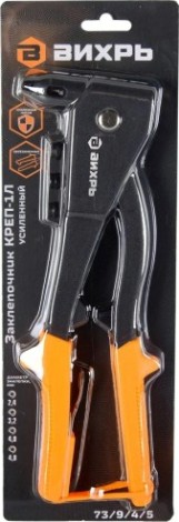 Клепальник ВИХРЬ КРЕП-1Л усиленный, 2.4-4.8 [73/9/4/5]