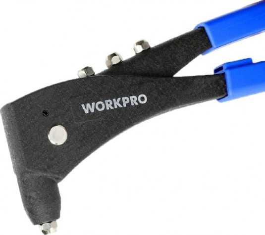 Клепальник WORKPRO WP225006 ручной 250мм алюминиевый