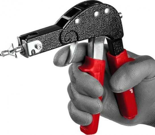 Клепальник ЗУБР МАСТЕР для анкеров (дюбелей) молли, [31385]