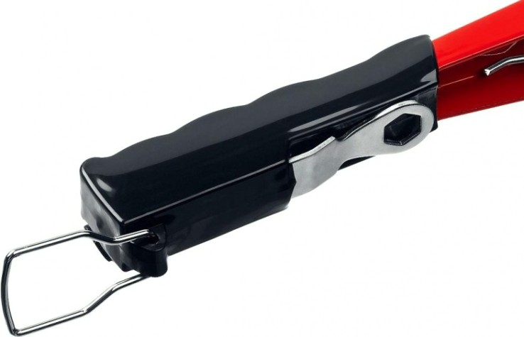 Клепальник ЗУБР МАСТЕР М-100 31050, для алюминиевых 2.4-4.8 мм, cтальной корпус [31050_z01]