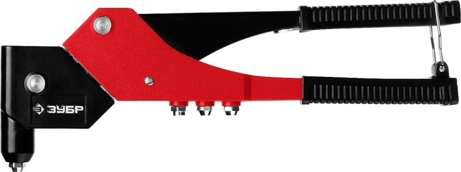 Клепальник ЗУБР ПРОФИ М-360 поворотный 0-360°, 31191, для заклепок 2.4-4.8 мм [31191]