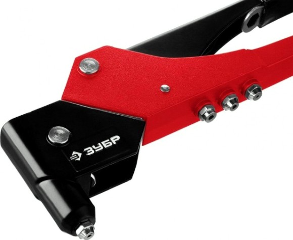 Клепальник ЗУБР ПРОФИ М-360 поворотный 0-360°, 31191, для заклепок 2.4-4.8 мм [31191]