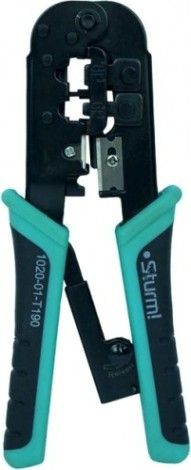 Клещи для обжима Sturm 1020-01-T190 телеф. и компьют. клемм