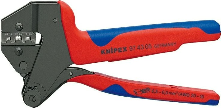 Клещи для опрессовки кабельных наконечников KNIPEX 974305 [KN-974305]