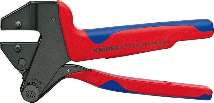 Клещи для опрессовки кабельных наконечников KNIPEX 9743200A [KN-9743200A]