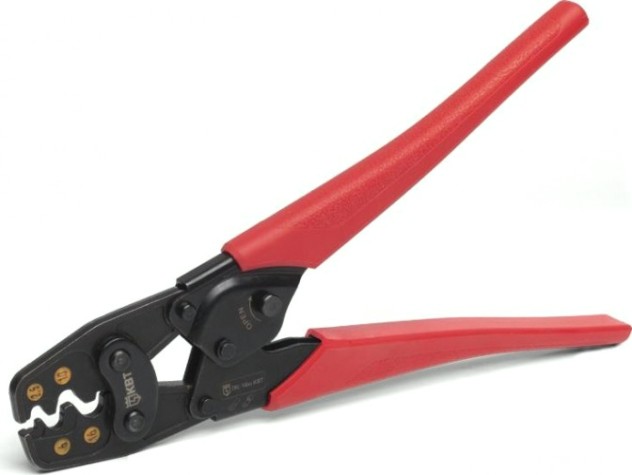 Клещи для опрессовки кабельных наконечников КВТ ПК-16м [78866]