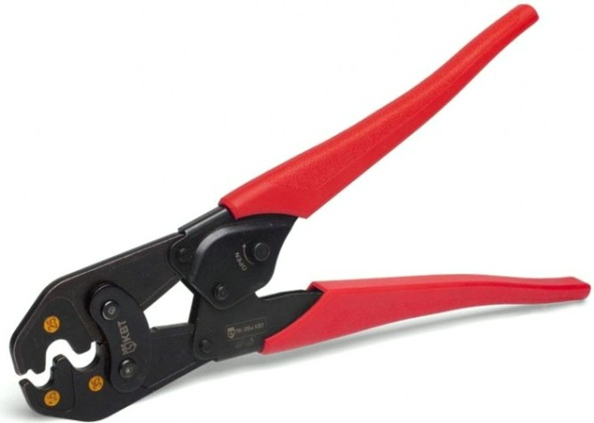 Клещи для опрессовки кабельных наконечников КВТ ПК-35м [78867]