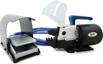 Клещи для опрессовки кабельных наконечников КВТ ПКП-5 пневматические [59943]